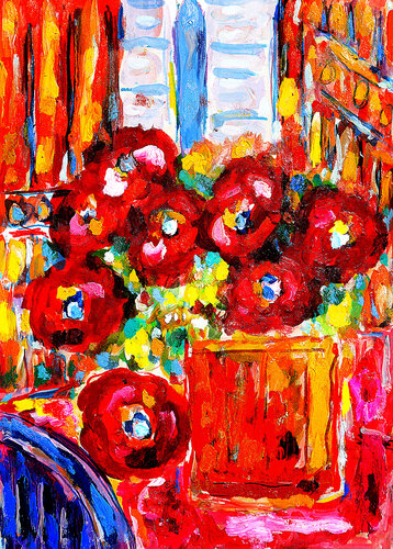 Contre pouvoir par Jean Mirre, Peinture en vente sur Singulart