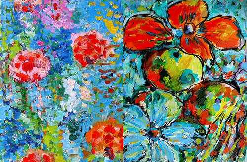 Désintégration raffinée par Jean Mirre, Peinture en vente sur Singulart