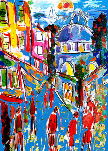 Littoral par Jean Mirre, Peinture en vente sur Singulart