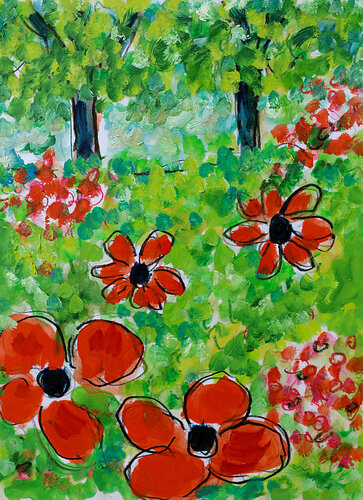 Au bois d'Clamart van Jean Mirre, Schilderij te koop op Singulart