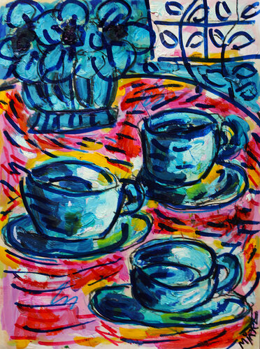 Cups von Jean Mirre, Malerei kaufen auf Singulart