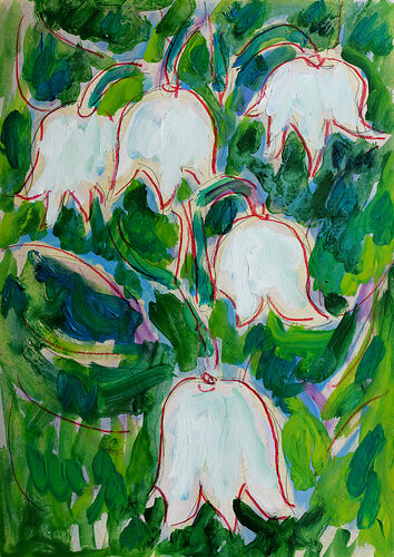 Muguet di Jean Mirre, Pittura in vendita su Singulart