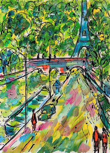 exBir Hakeim van Jean Mirre, Schilderij te koop op Singulart