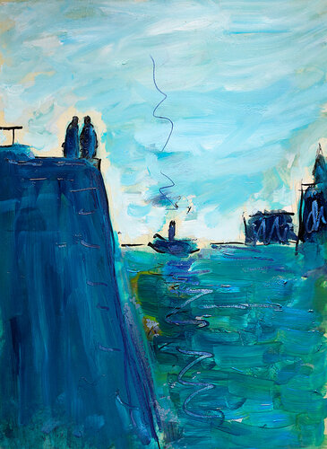 Bye bye di Jean Mirre, Pittura in vendita su Singulart