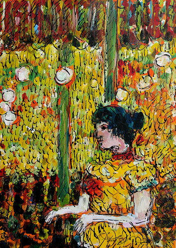 Au café concert d'après Degas von Jean Mirre, Malerei kaufen auf Singulart