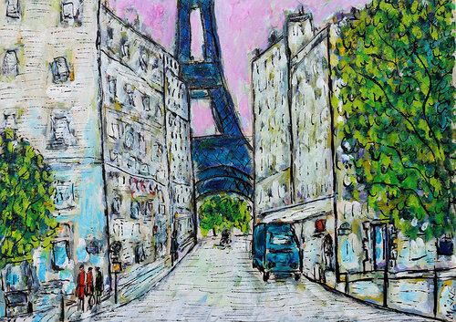 Rue de l'Université von Jean Mirre, Malerei kaufen auf Singulart