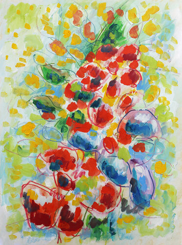 Sortie by Jean Mirre, Painting for Sale on Singulart