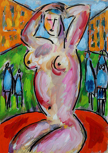 exRock star van Jean Mirre, Schilderij te koop op Singulart