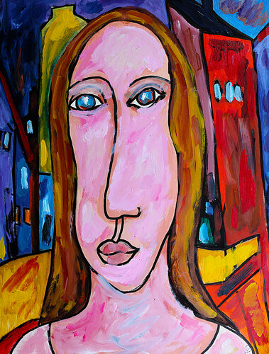 Weary van Jean Mirre, Schilderij te koop op Singulart