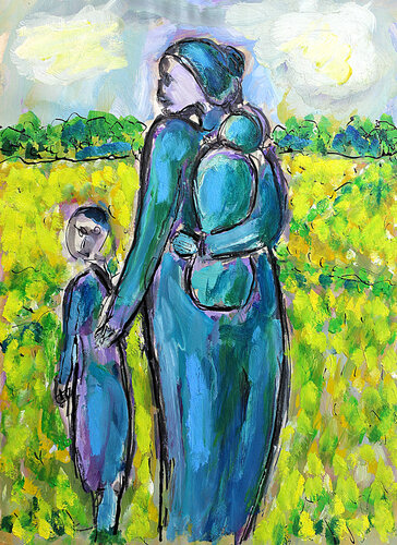 Mamma von Jean Mirre, Malerei kaufen auf Singulart