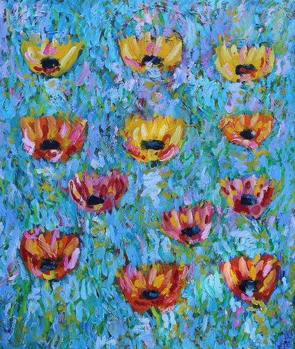 Belles de jour by Jean Mirre, 회화 for Sale on Singulart