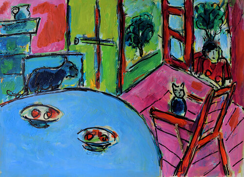 Salle à manger d'après Pierre Bonnard Jean Mirre
