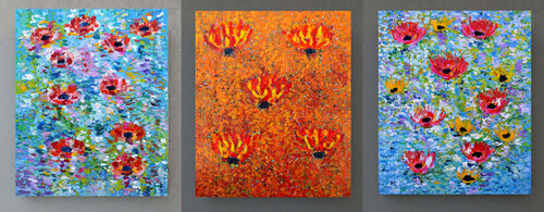 Lotus + Et mon amie la rose + Nénuphars Jean Mirre