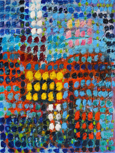 Bon augure di Jean Mirre, Pittura in vendita su Singulart