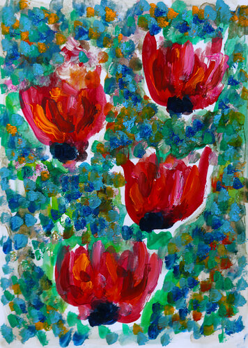 exRoseraie van Jean Mirre, Schilderij te koop op Singulart