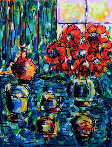 Coin fenêtre by Jean Mirre, Painting for Sale on Singulart