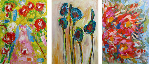 Triptyque improbable von Jean Mirre, Malerei kaufen auf Singulart