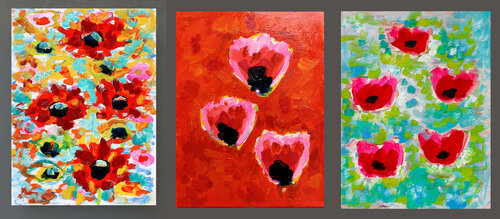 Triptyque Féminité Jean Mirre