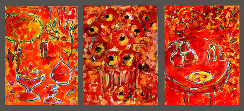 Triptyque Liberté Paris Jean Mirre