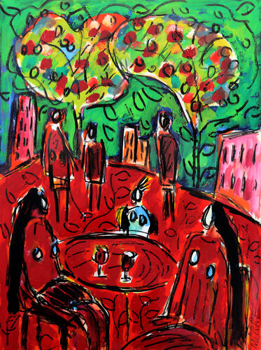 A brighter future van Jean Mirre, Schilderij te koop op Singulart