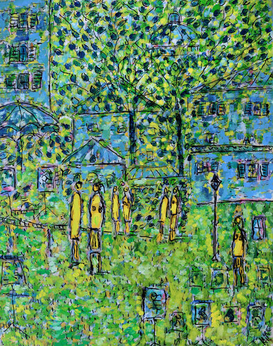 Jardin des plantes von Jean Mirre, Malerei kaufen auf Singulart