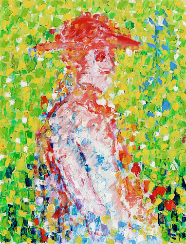 Lily di Jean Mirre, Pittura in vendita su Singulart