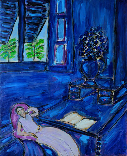 Chill (d'après Matisse) van Jean Mirre, Schilderij te koop op Singulart