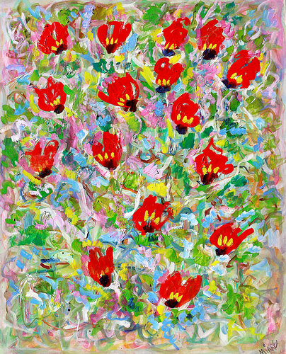 exFamilles végétales van Jean Mirre, Schilderij te koop op Singulart