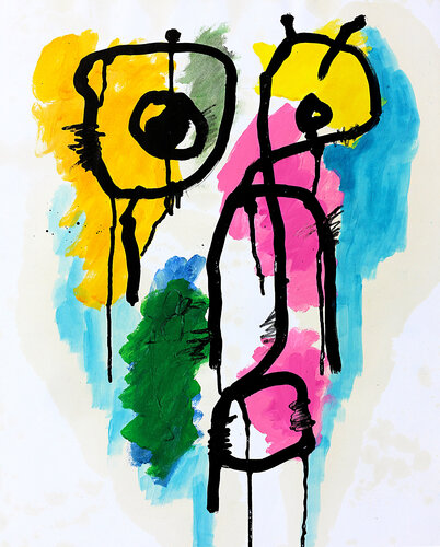 Démagogue van Jean Mirre, Schilderij te koop op Singulart