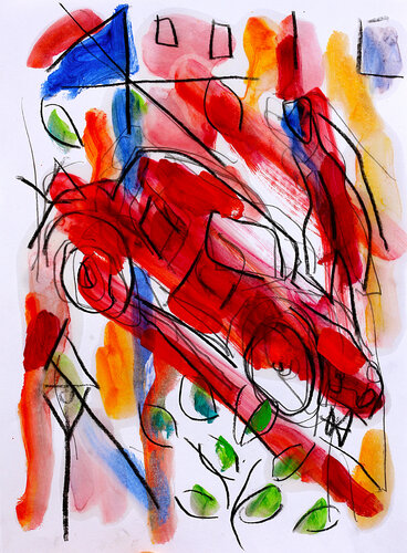 Crash van Jean Mirre, Schilderij te koop op Singulart