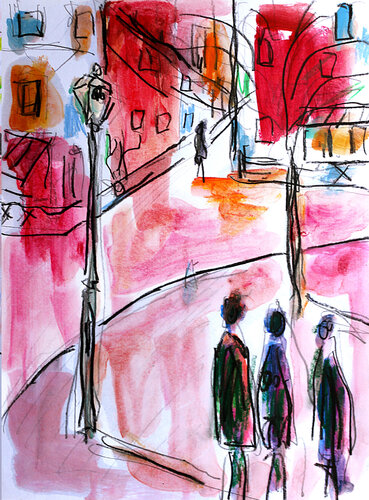 exTendre Paris van Jean Mirre, Schilderij te koop op Singulart