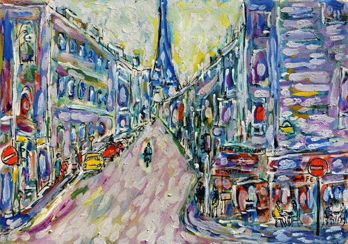 PARIS 7 ème van Jean Mirre, Werk op papier te koop op Singulart