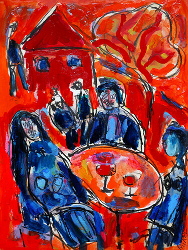 Filochard by Jean Mirre, Painting for Sale on Singulart