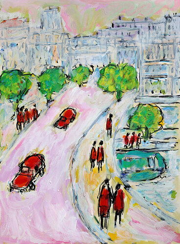 Seine et berges de Jean Mirre, Pintura a la venta en Singulart