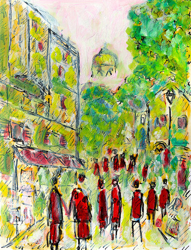 Misty van Jean Mirre, Schilderij te koop op Singulart