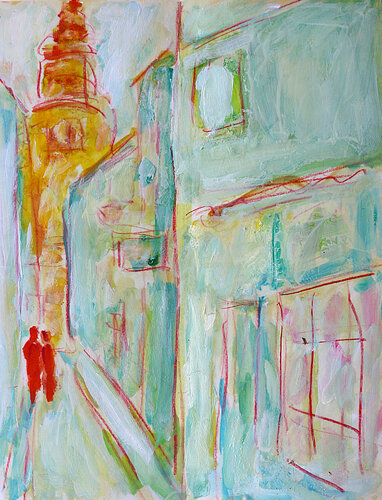 Tourisme van Jean Mirre, Schilderij te koop op Singulart