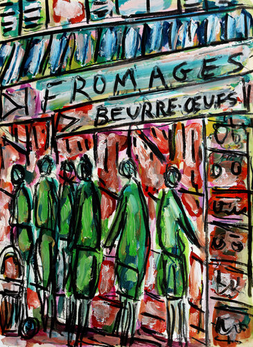 Crémerie de Jean Mirre, Pintura a la venta en Singulart