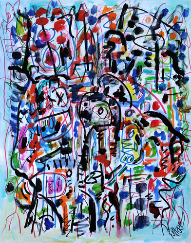 Panoplie par Jean Mirre, Peinture en vente sur Singulart