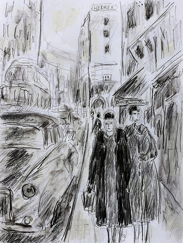 exHermès di Jean Mirre, Pittura in vendita su Singulart