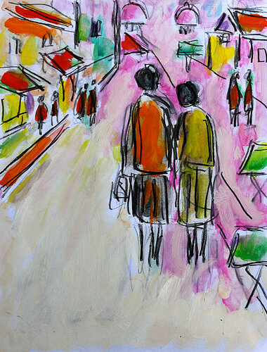exStroll di Jean Mirre, Pittura in vendita su Singulart