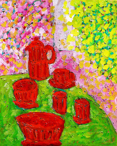 exDinette par Jean Mirre, Peinture en vente sur Singulart