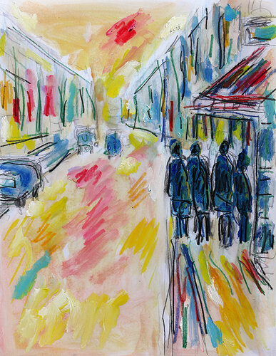 Turner City von Jean Mirre, Malerei kaufen auf Singulart