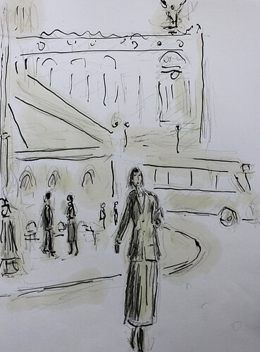 exPaix Opéra par Jean Mirre, Peinture en vente sur Singulart