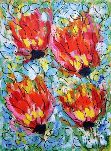 Froufrou van Jean Mirre, Schilderij te koop op Singulart