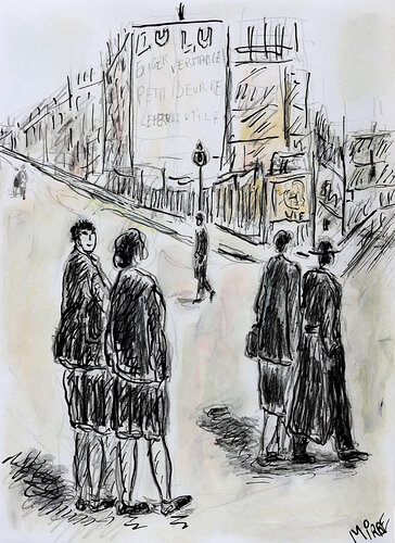 Lu et approuvé van Jean Mirre, Schilderij te koop op Singulart