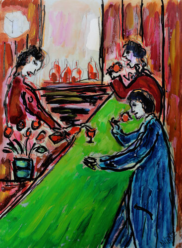 Bar Tabac de Jean Mirre, Pintura a la venta en Singulart