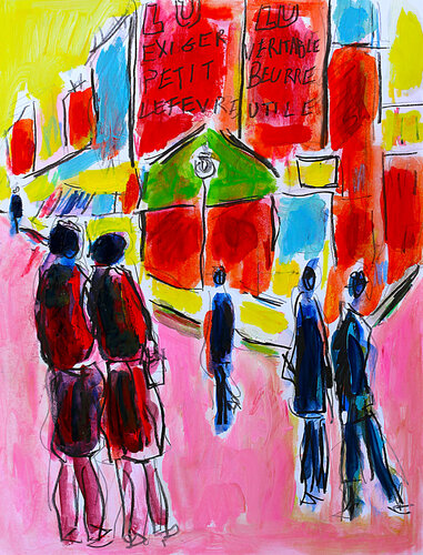 exPetit Beurre LU di Jean Mirre, Pittura in vendita su Singulart