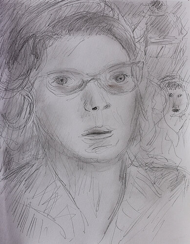 The man who wasn't there de Jean Mirre, Pintura a la venta en Singulart