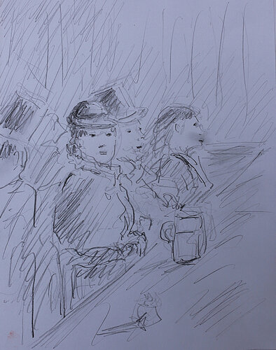 exD'après Manet Au café par Jean Mirre, Peinture en vente sur Singulart