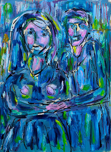 exFor better par Jean Mirre, Peinture en vente sur Singulart